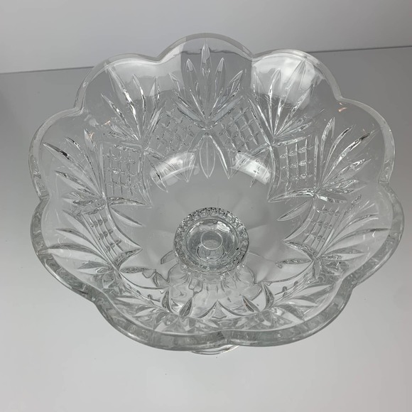 Godinger Dining Godinger Dublin Crystal Footed Bowl Fruit Trifle